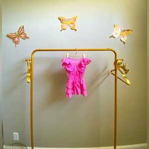 Adorable pink love shack fancy dress for 2 - 3 toddler girl